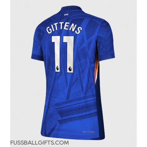 Chelsea Jamie Gittens #11 Fußballbekleidung Heimtrikot Damen 2025-26 Kurzarm